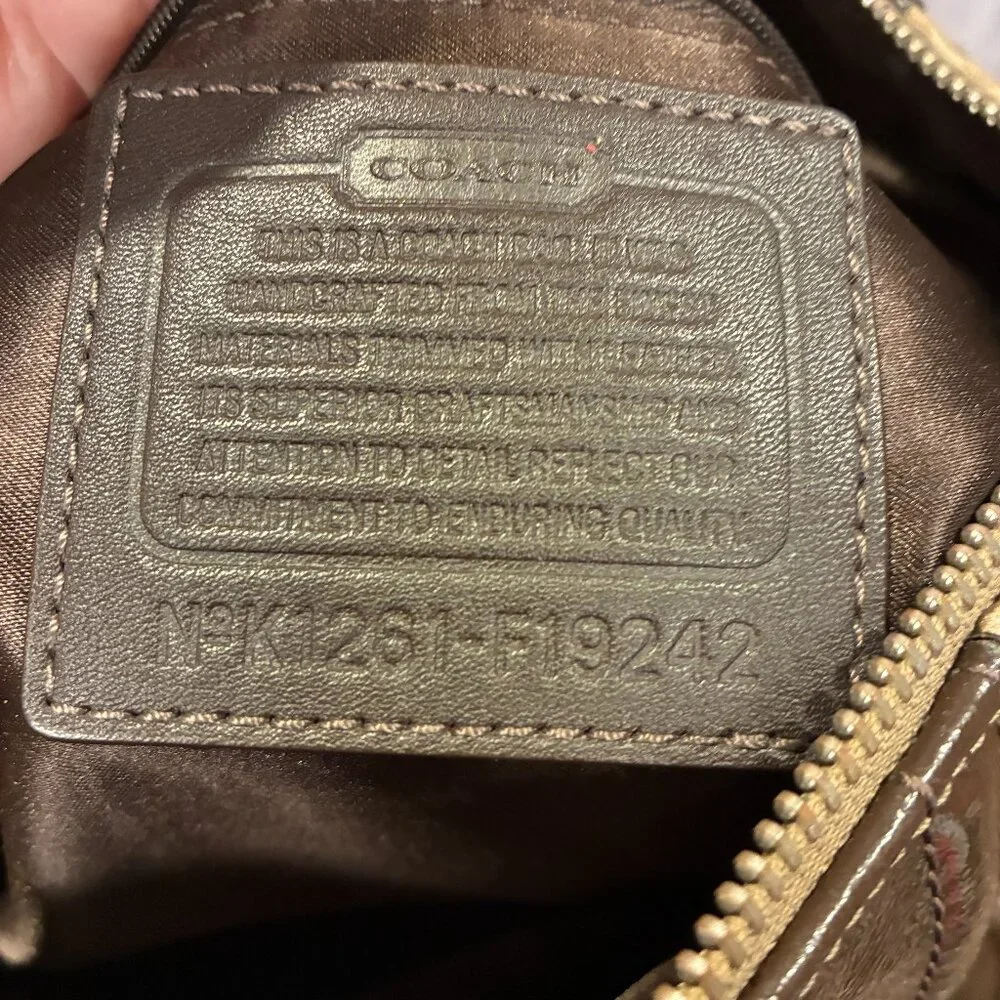 Coach Ashley Signature Satchel